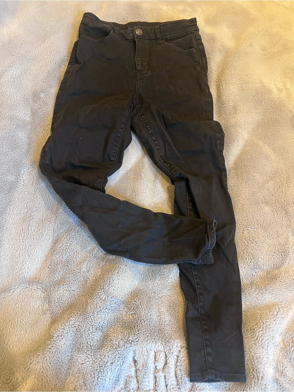 American Eagle Outfitters Black Next Level Stretch Skinny Jeans